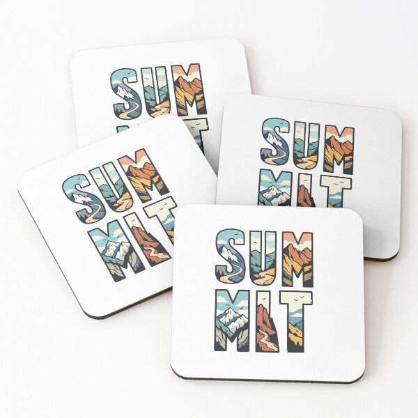 Item preview, Summit – Mountain Landscape Typography Adventure Design designed and sold by PrintMastery.
