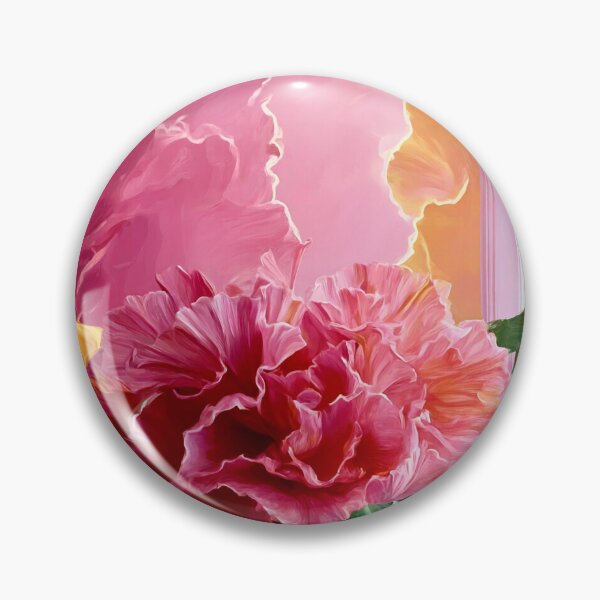 Item preview, Pink Flowers After Georgia OKeefe designed and sold by Vicky Brago-Mitchell®.