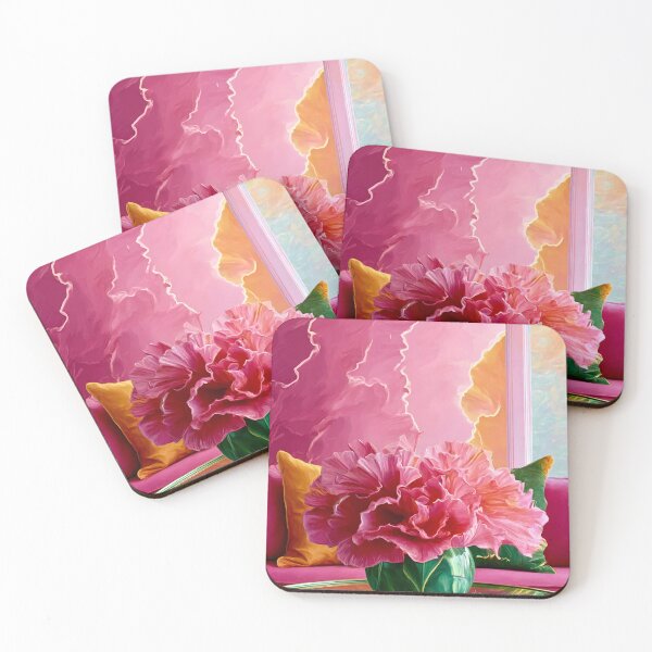 Item preview, Pink Flowers After Georgia OKeefe designed and sold by Vicky Brago-Mitchell®.