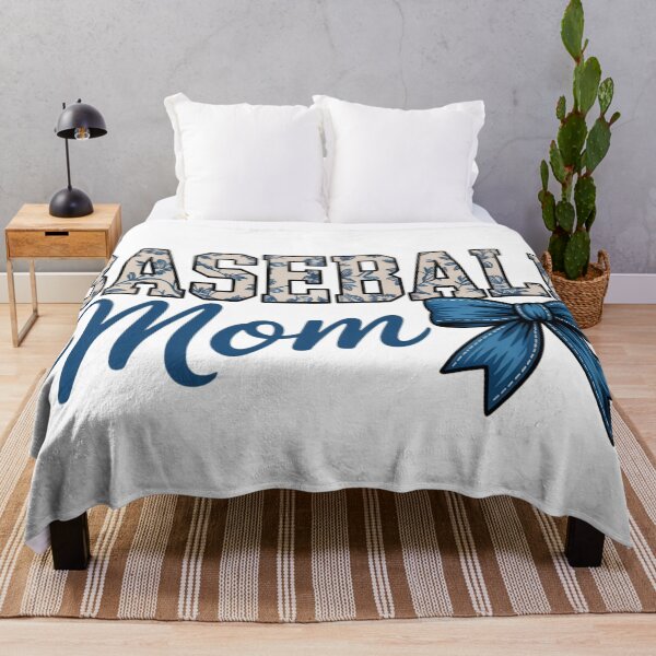 Item preview, Blue Ribbon Baseball Mom designed and sold by Comforts of Home, LLC.