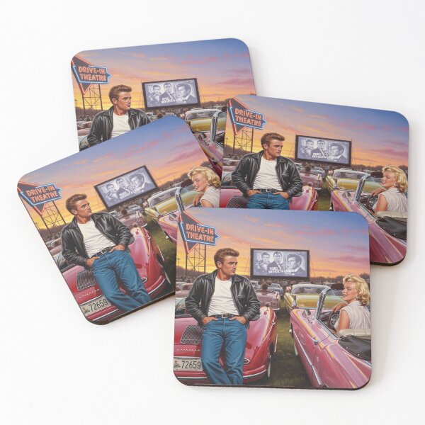 Item preview, Drive-In Dreams: Iconic Hollywood Sunset Cinema Art designed and sold by Art's Diner.