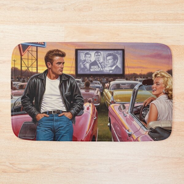 Item preview, Drive-In Dreams: Iconic Hollywood Sunset Cinema Art designed and sold by Art's Diner.