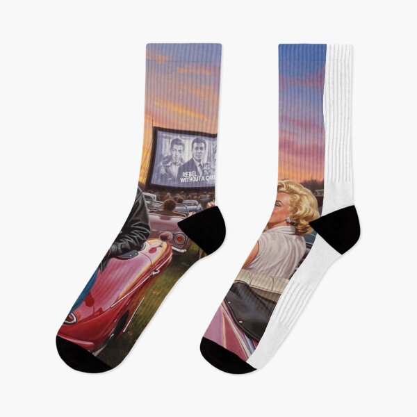 Item preview, Drive-In Dreams: Iconic Hollywood Sunset Cinema Art designed and sold by Art's Diner.
