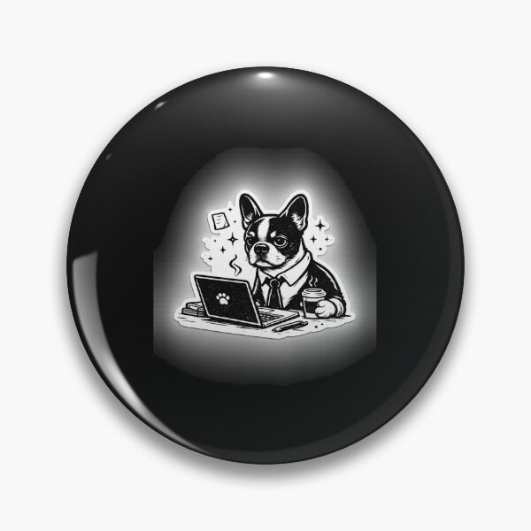Item preview, Boston Terrier Office Grind designed and sold by KylianStoreMx.