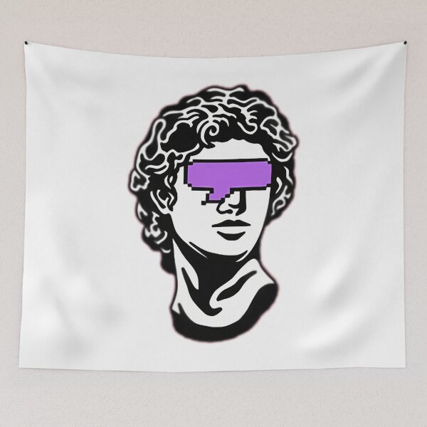 Item preview, Statue Of David Vaporwave Glitch designed and sold by ubsuqltc46.