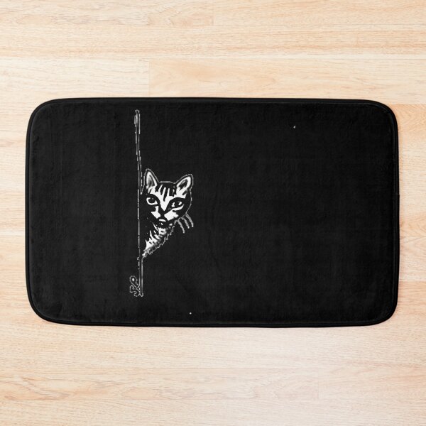 Item preview, Curious Black Cat Looking Up designed and sold by ubsuqltc46.