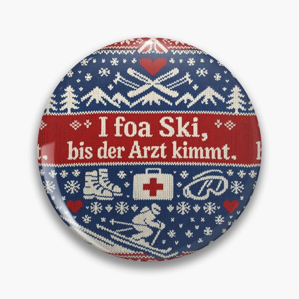 Item preview, I foa Ski bis der Arzt kimmt Strickdesign designed and sold by Mauswohn.