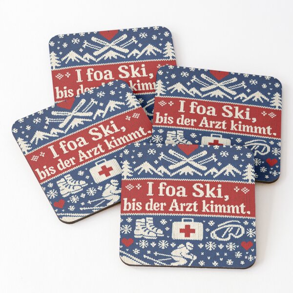 Item preview, I foa Ski bis der Arzt kimmt Strickdesign designed and sold by Mauswohn.