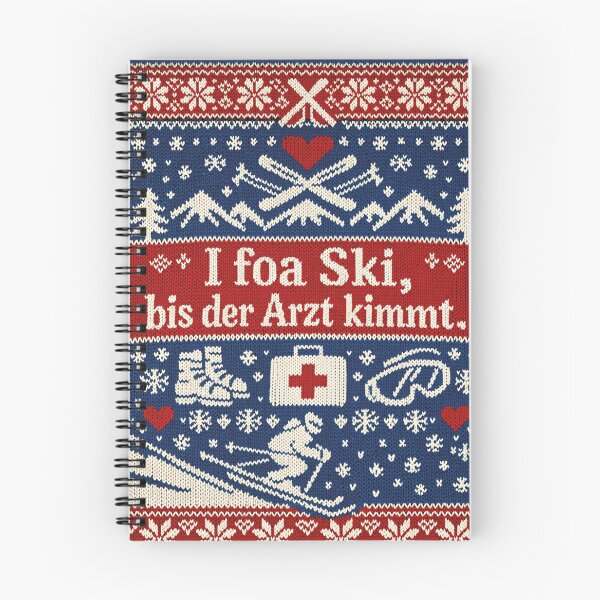 Item preview, I foa Ski bis der Arzt kimmt Strickdesign designed and sold by Mauswohn.