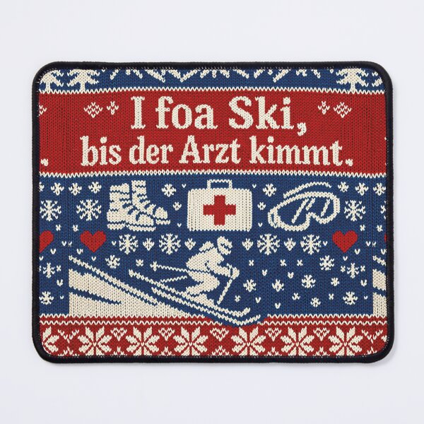 Item preview, I foa Ski bis der Arzt kimmt Strickdesign designed and sold by Mauswohn.