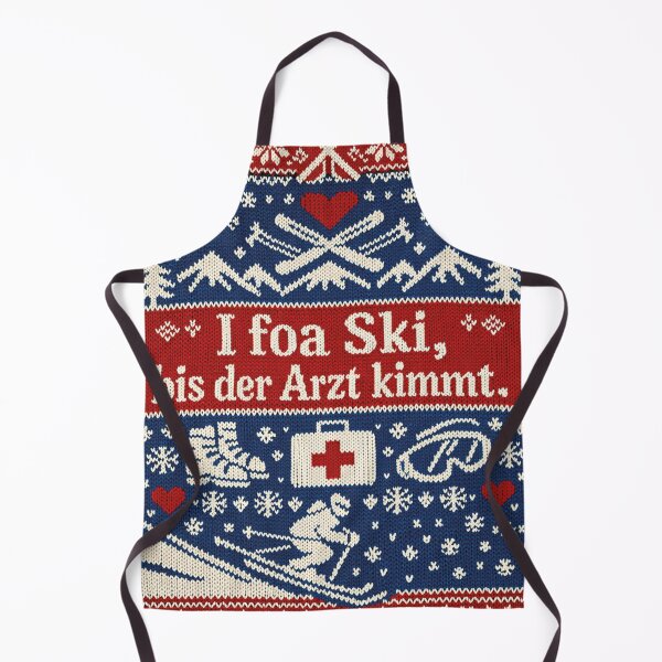 Item preview, I foa Ski bis der Arzt kimmt Strickdesign designed and sold by Mauswohn.