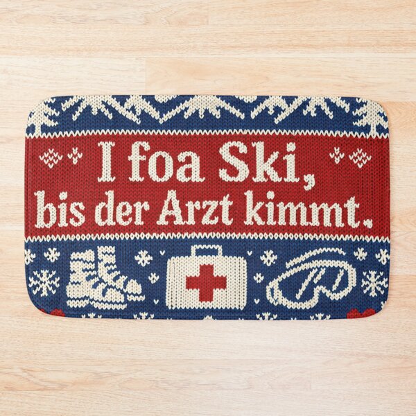 Item preview, I foa Ski bis der Arzt kimmt Strickdesign designed and sold by Mauswohn.
