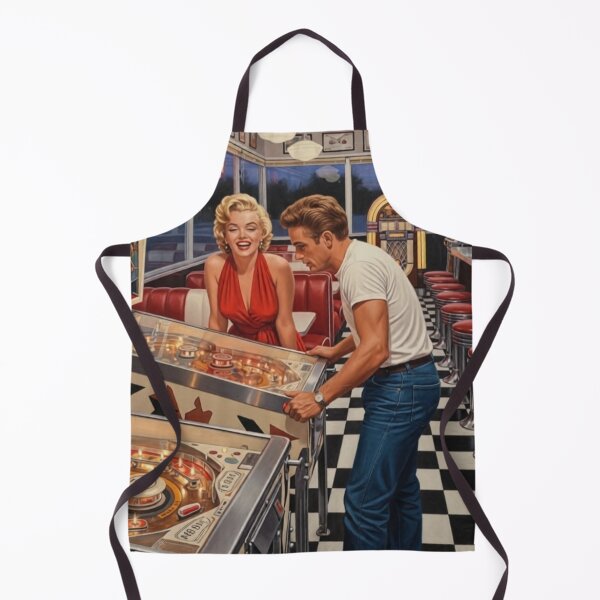 Item preview, Pinball Wizardry: Iconic Duo at the Retro Arcade designed and sold by Art's Diner.