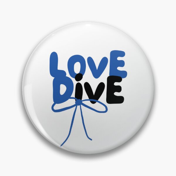 Item preview, IVE - LOVE DIVE (Black Version) designed and sold by peachysunoodesigns.
