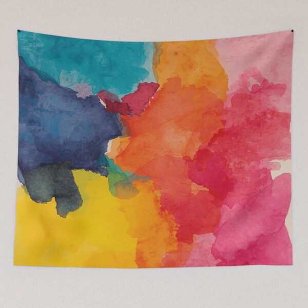Item preview, Vibrant Colorfield Fusion designed and sold by Harmonic_Layers.