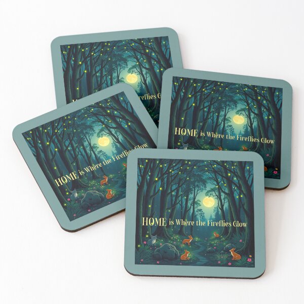 Item preview, Home is Where the Fireflies Glow Enchanted designed and sold by Sachie's Studio.