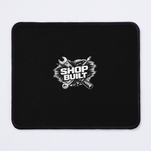 Item preview, Shop Built Mechanic Sticker | Garage Life Car Builder Design designed and sold by Wolf Garage.