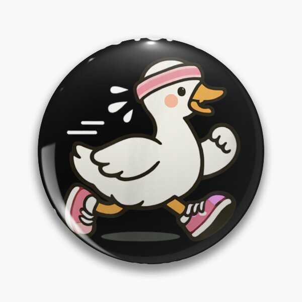 Item preview, In It For The Long Run Funny Running Duck Marathon Training Gift designed and sold by RannaHile.