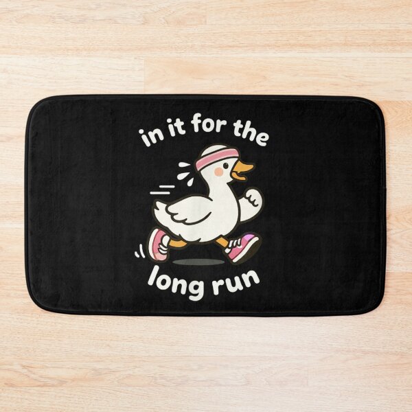 Item preview, In It For The Long Run Funny Running Duck Marathon Training Gift designed and sold by RannaHile.