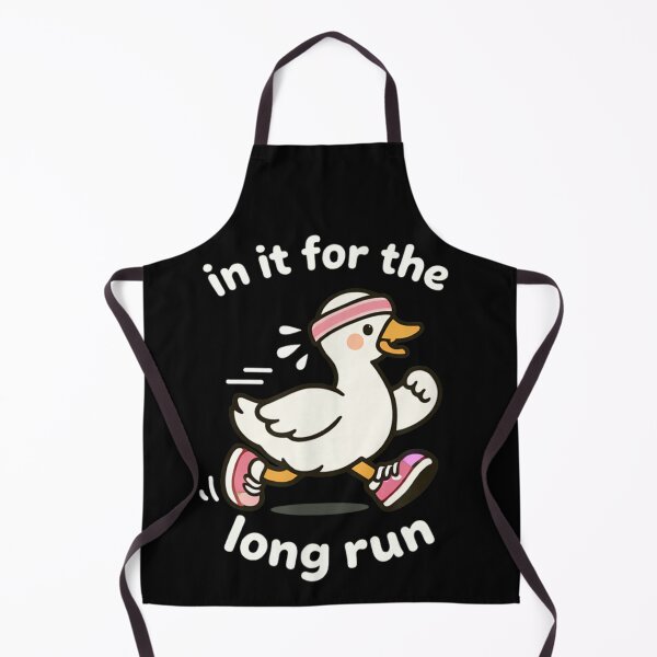 Item preview, In It For The Long Run Funny Running Duck Marathon Training Gift designed and sold by RannaHile.