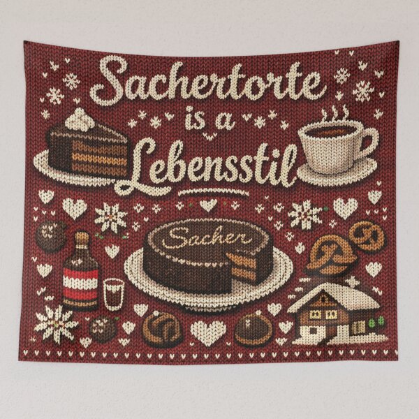 Item preview, Sachertorte is a lifestyle Austrian knitting pattern design designed and sold by Mauswohn.
