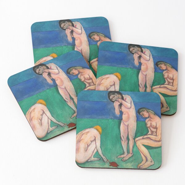 Item preview, Bathers With a Turtle by Henri Matisse: Fauvist Modern Art Poster designed and sold by artofuniverse.