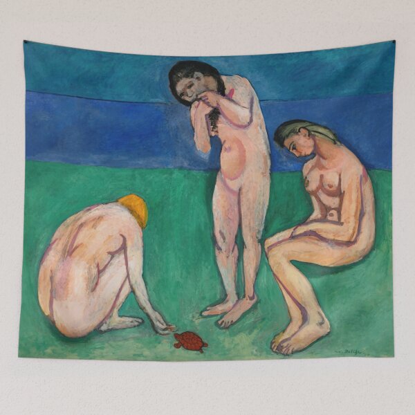 Item preview, Bathers With a Turtle by Henri Matisse: Fauvist Modern Art Poster designed and sold by artofuniverse.