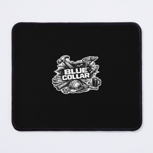 Item preview, Blue Collar Mechanic Sticker | Garage Life Hard Work Design designed and sold by Wolf Garage.