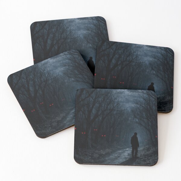 Item preview, Haunted Moonlit Forest designed and sold by PixelVibe782.
