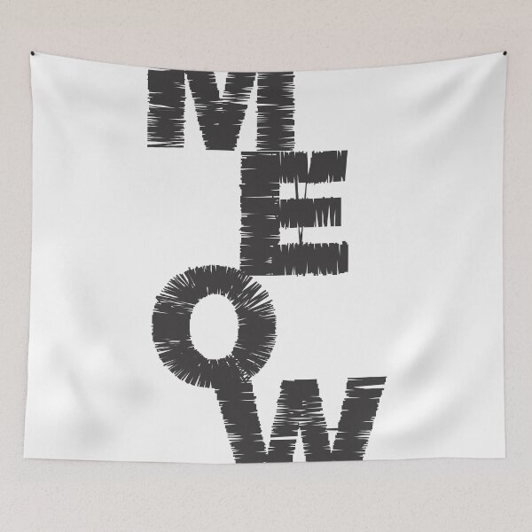 Item preview, Meow sound Cat Art  designed and sold by Artist300DPI.