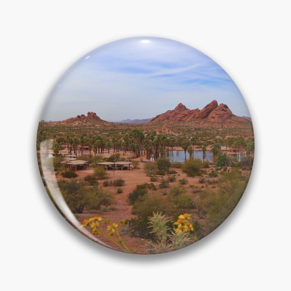 Item preview, Cloudy Blue Sky, Red Rock and Lake designed and sold by Phakade's Photos.