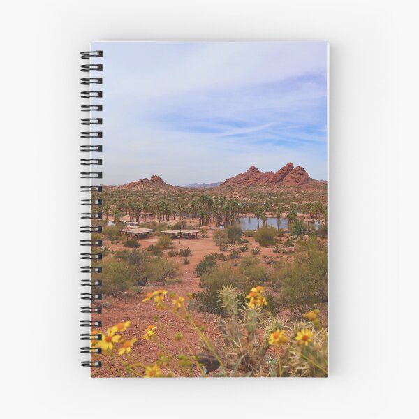 Item preview, Cloudy Blue Sky, Red Rock and Lake designed and sold by Phakade's Photos.