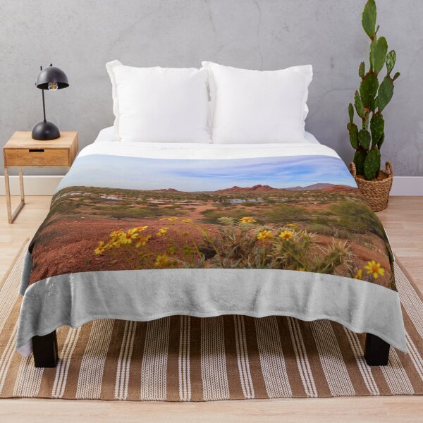 Item preview, Cloudy Blue Sky, Red Rock and Lake designed and sold by Phakade's Photos.