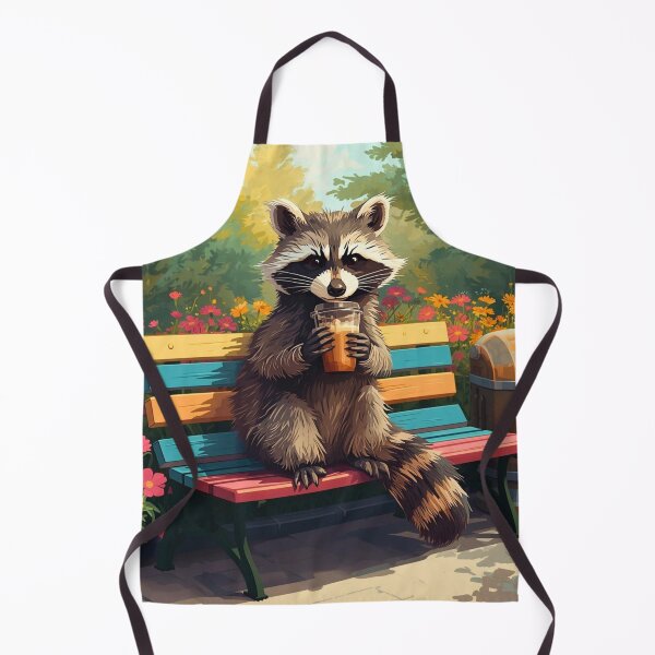 Item preview, Raccoon-Drinking-Iced-Coffee designed and sold by NewestVibes26.