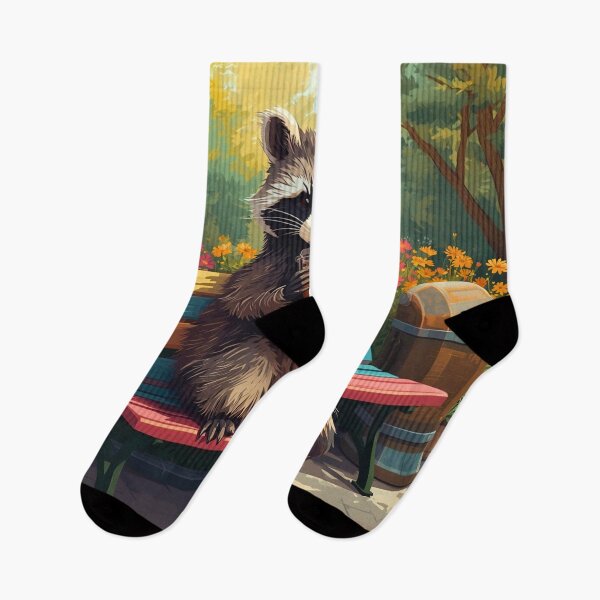 Item preview, Raccoon-Drinking-Iced-Coffee designed and sold by NewestVibes26.