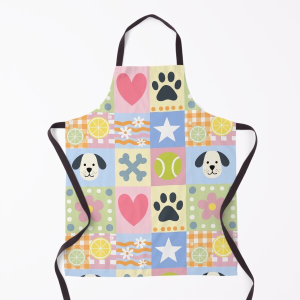 Item preview, Dog Paw Hearts Seamless Pattern Cute Pet Patchwork Nursery Kawaii Puppy designed and sold by FRH Design ⭐⭐⭐⭐⭐.