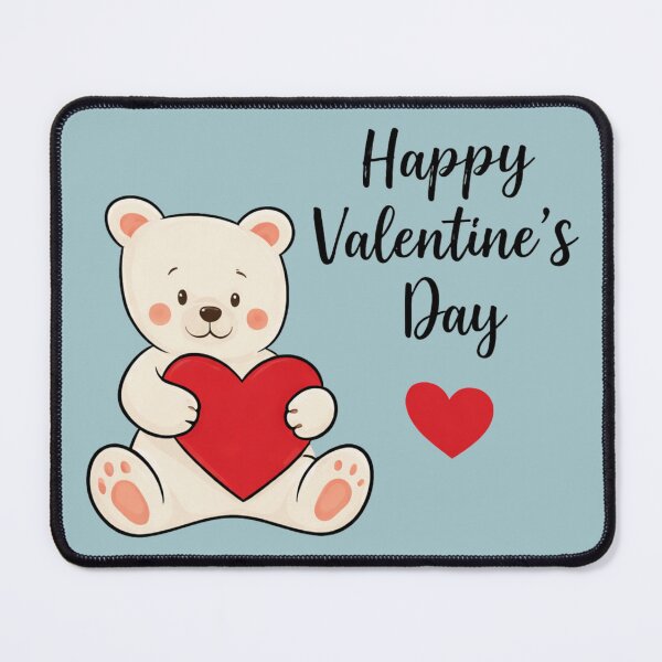 Item preview, Cute love teddy bear for Valentine's Day designed and sold by Knightofartx25.