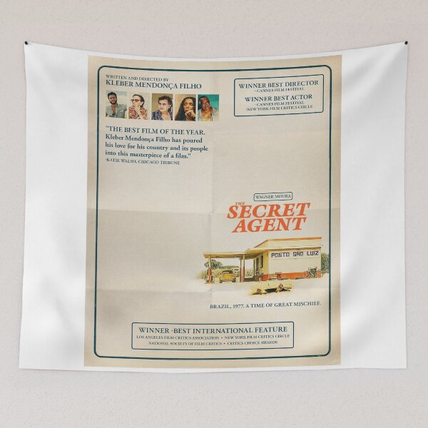 Item preview, The Secret Agent Movie designed and sold by CastilloMarque.