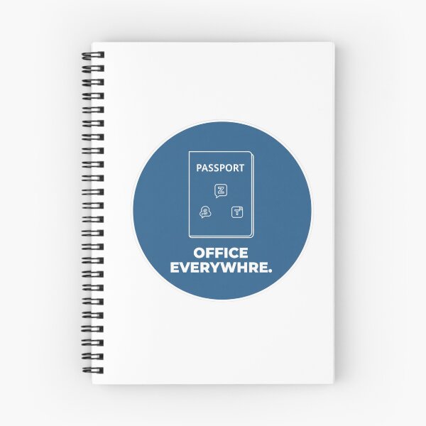 Item preview, Copy of Office Everywhere - Digital Nomad Passport Sticker designed and sold by ZYNORAworld.