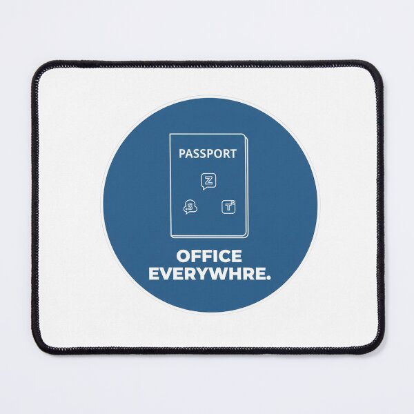 Item preview, Copy of Office Everywhere - Digital Nomad Passport Sticker designed and sold by ZYNORAworld.