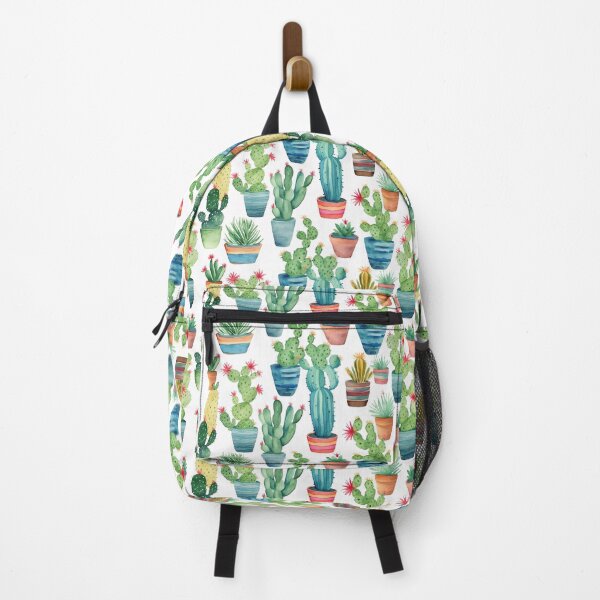 Item preview, cactus of pastel colors painted in watercolor style 6 designed and sold by FlaskLab.