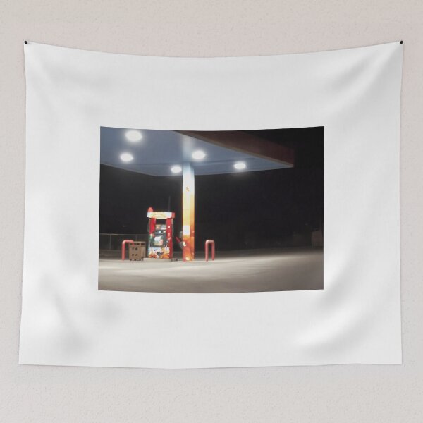 Item preview, Liminal Space Gas Station Night designed and sold by vmswgacu99.