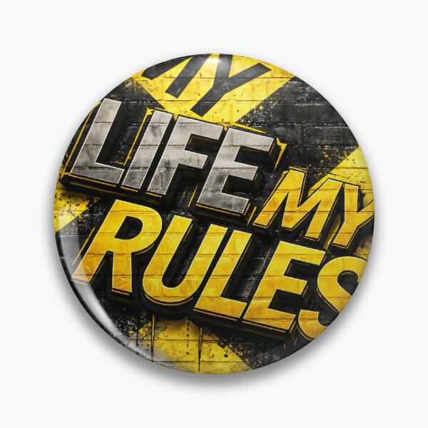 Item preview, My Life My Rules designed and sold by Kaleidoscope Print.