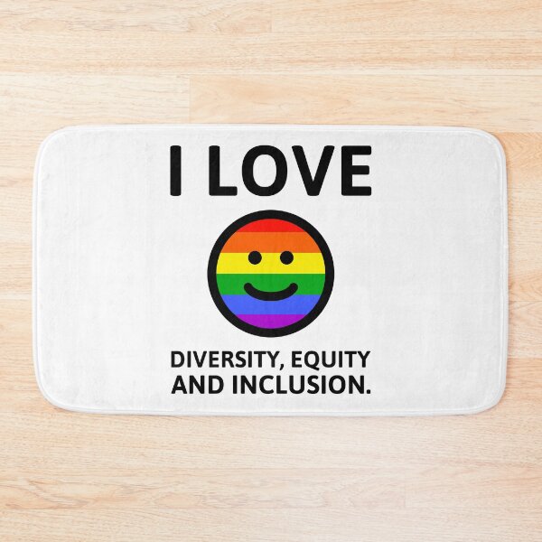 Item preview, I love diversity equity and inclusion  designed and sold by Rachel the Artist .