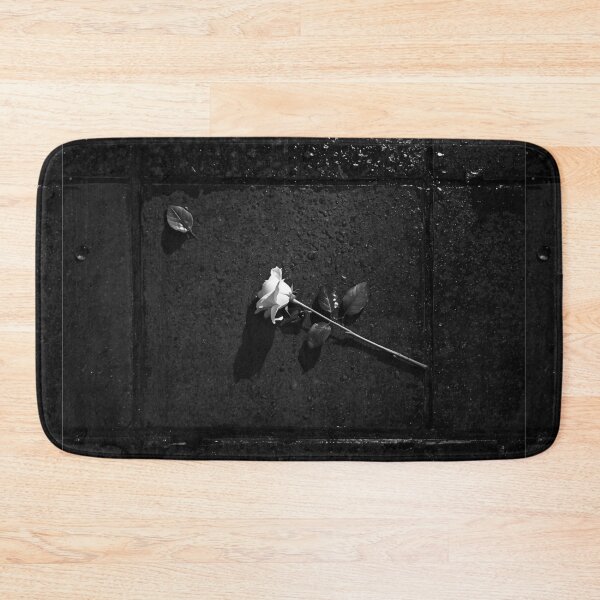 Item preview, White Rose on Wet Pavement designed and sold by PixelVibe782.