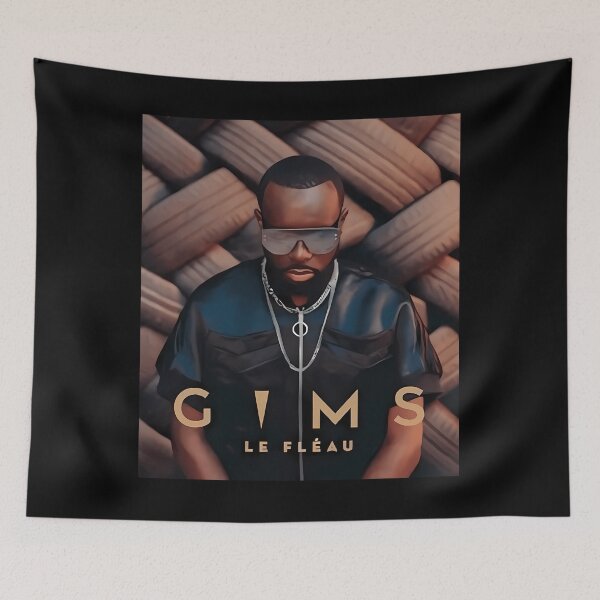 Item preview,  Gims Le Fleau Poster designed and sold by Kamran  Pervaiz.