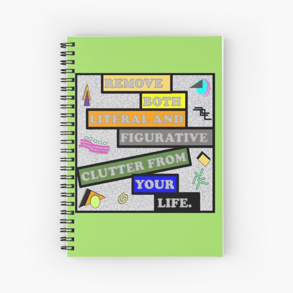Clean House Spiral Notebook