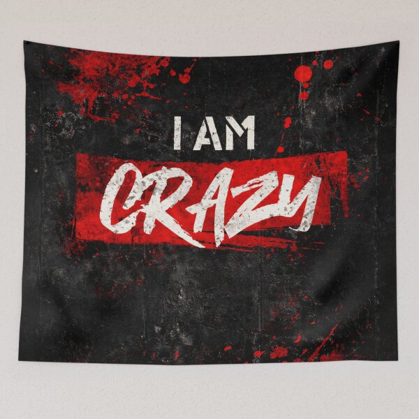 Item preview, I Am Crazy designed and sold by Kaleidoscope Print.