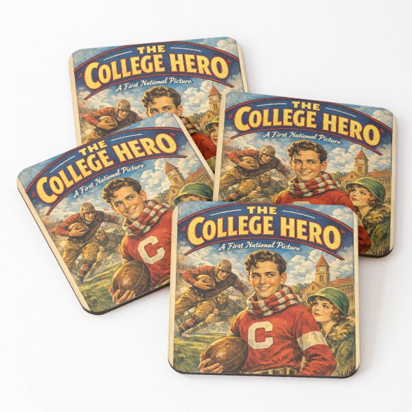 Item preview, The College Hero 1927 Vintage Football Film designed and sold by Mauswohn.