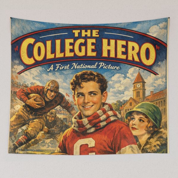 Item preview, The College Hero 1927 Vintage Football Film designed and sold by Mauswohn.